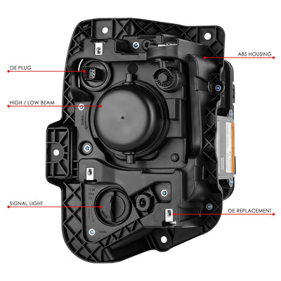 Factory Style Projector Headlight (left) <br> 19-21 Chevrolet Blazer