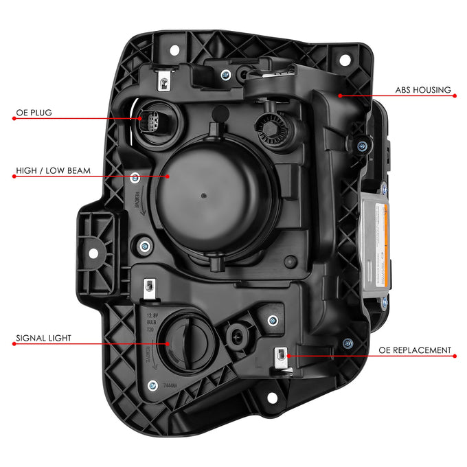 Factory Style Projector Headlight (left) <br> 19-21 Chevrolet Blazer