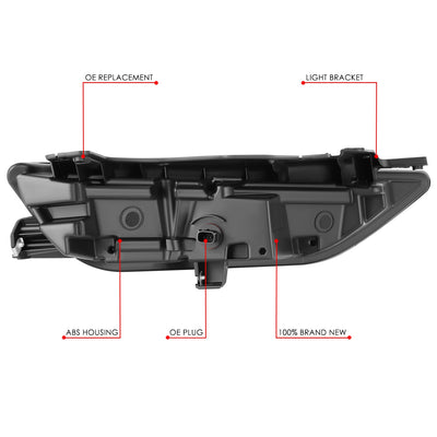 Left Side LED Daytime Running Headlight <br>19-22 Chevrolet Blazer