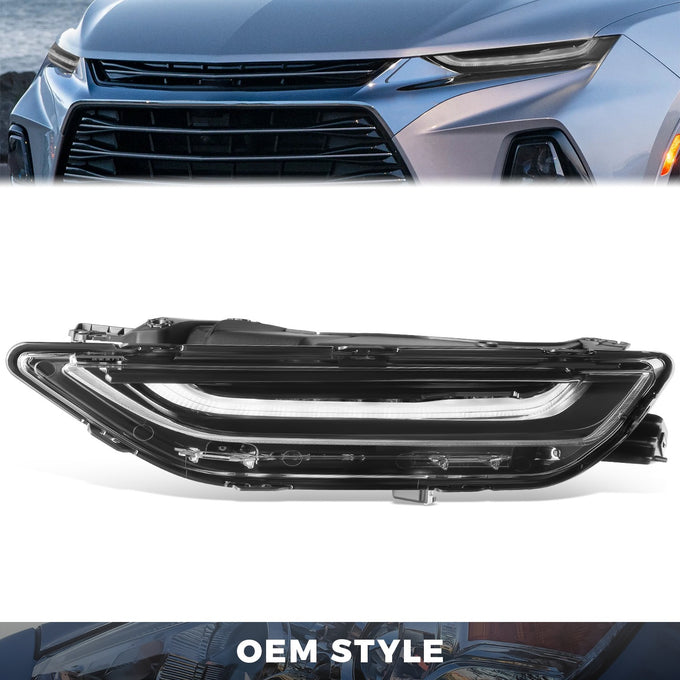 Left Side LED Daytime Running Headlight <br>19-22 Chevrolet Blazer