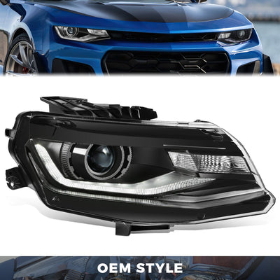 Factory Style Headlight (Right) <br> 16-22 Chevrolet Camaro
