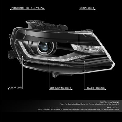 Factory Style Headlight (Right) <br> 16-22 Chevrolet Camaro