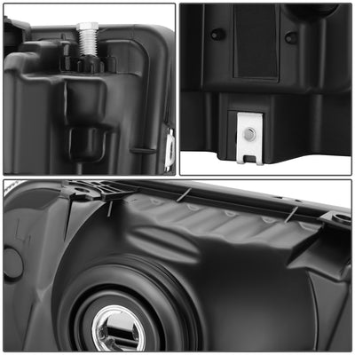 Factory Style Headlights <BR>99-04 Ford F250-F550 Super Duty, 00-04 Excursion