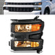 Factory Style Left Side Headlight<br>19-21 Chevy Silverado 1500, 2022 LTD