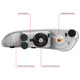 Factory Style Headlights<br>05-15 Peterbilt 325 330 335 337 340 348 382 384 386