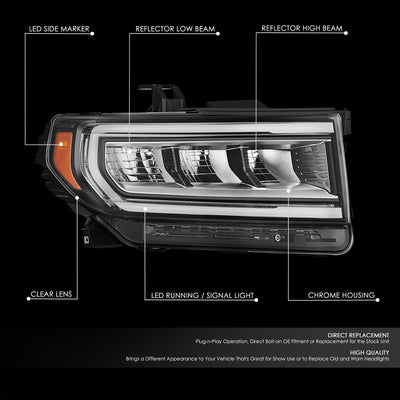 Factory Style Headlights<br>20-23 GMC Acadia