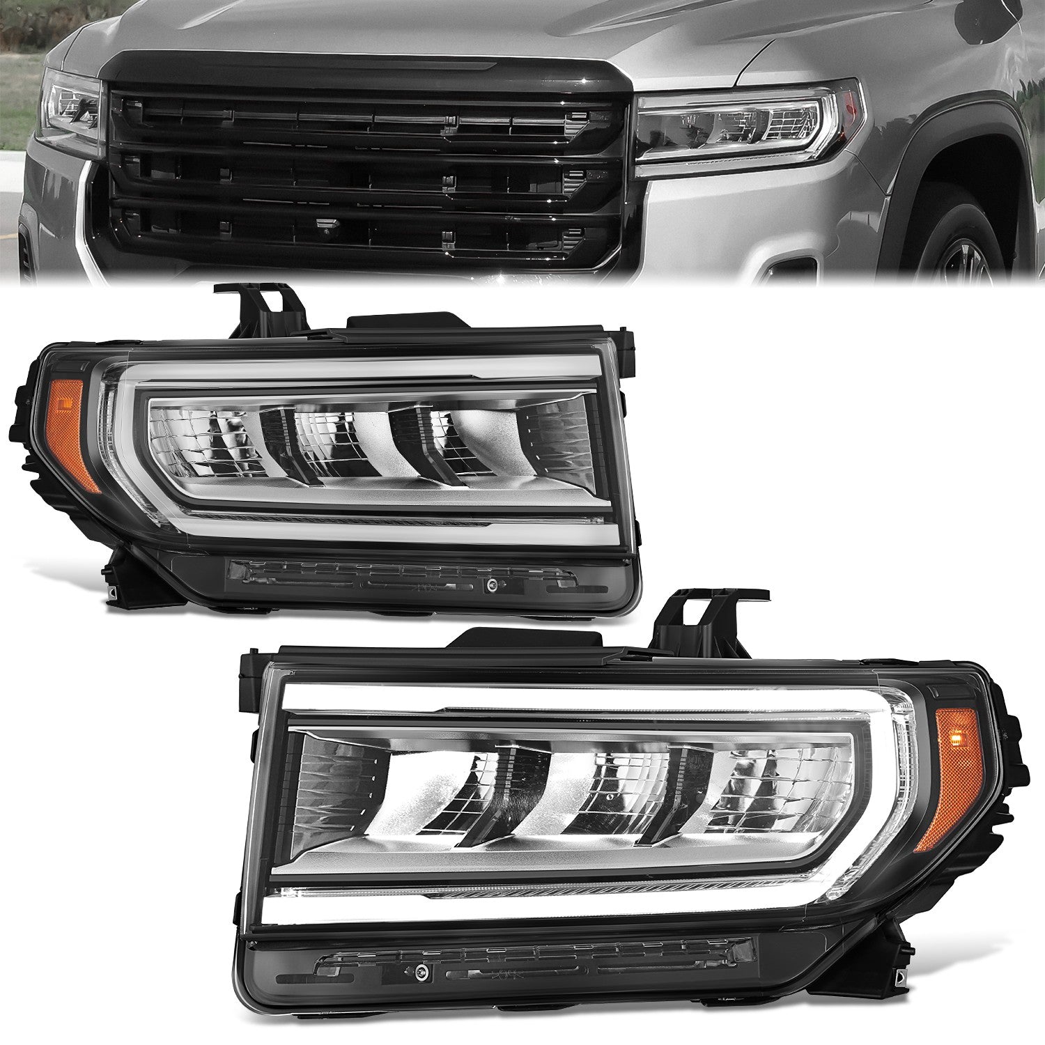 Factory Style Headlights<br>20-23 GMC Acadia
