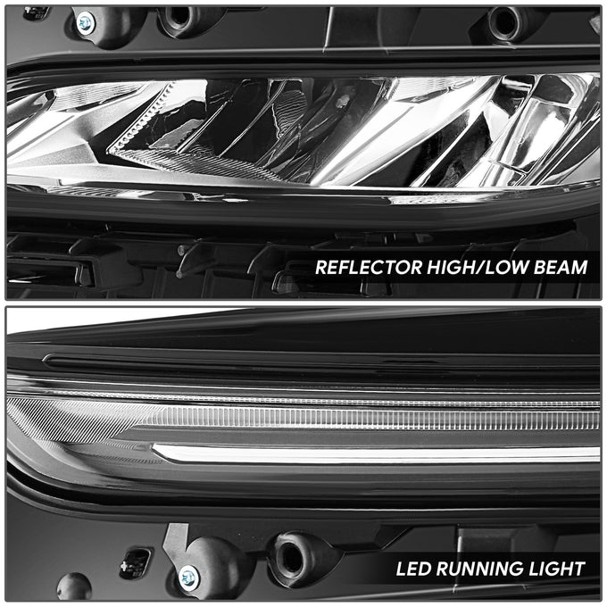 Factory Style Left Side Headlight<br>22-24 Chevy Equinox
