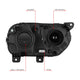 Factory Style Left Side Headlight<br>15-23 Dodge Challenger