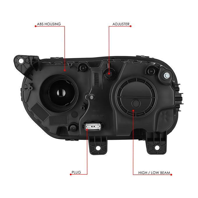 Factory Style Right Side Headlight<br>15-23 Dodge Challenger