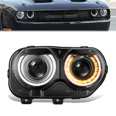Factory Style Right Side Headlight<br>15-23 Dodge Challenger