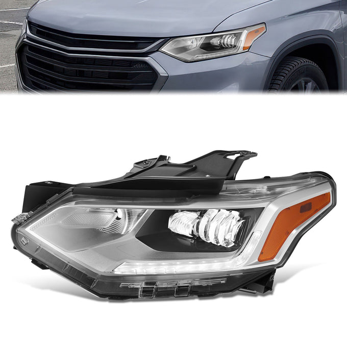 Factory Style Left Side Headlight Lamps <br>18-21 Chevy Traverse
