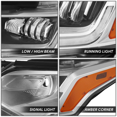 Factory Style Left Side Headlight Lamps <br>18-21 Chevy Traverse