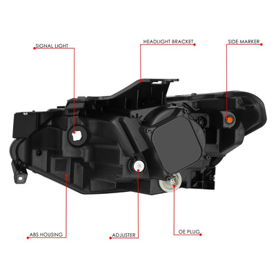Factory Style Right Side Headlight Lamps <br>18-21 Chevy Traverse