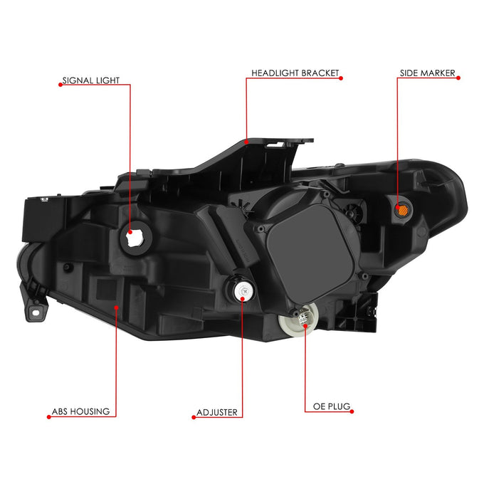 Factory Style Right Side Headlight Lamps <br>18-21 Chevy Traverse