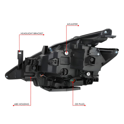 Factory Style Right Side Headlight<br>19-21 Nissan Murano
