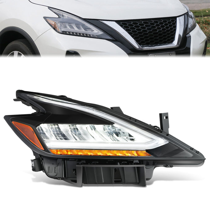 Factory Style Right Side Headlight<br>19-21 Nissan Murano