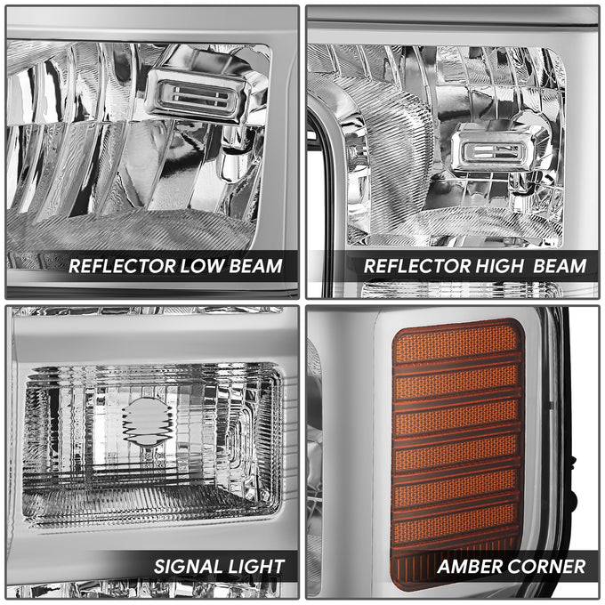 Factory Style Left Side Headlight<br>20-22 Ford F-250 F-350 F-450 Super Duty