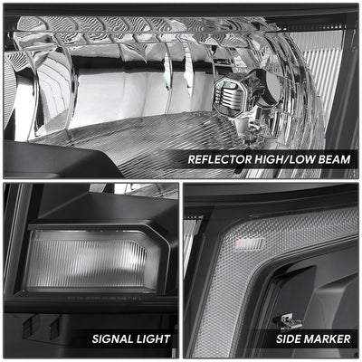 Factory Style Left Side Headlight Lamps <br>22-25 Nissan Frontier