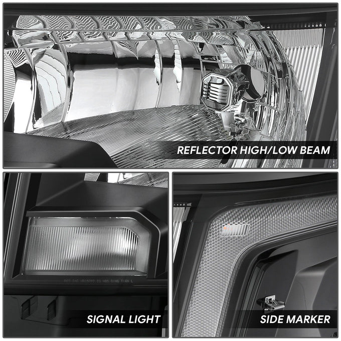 Factory Style Left Side Headlight Lamps <br>22-25 Nissan Frontier