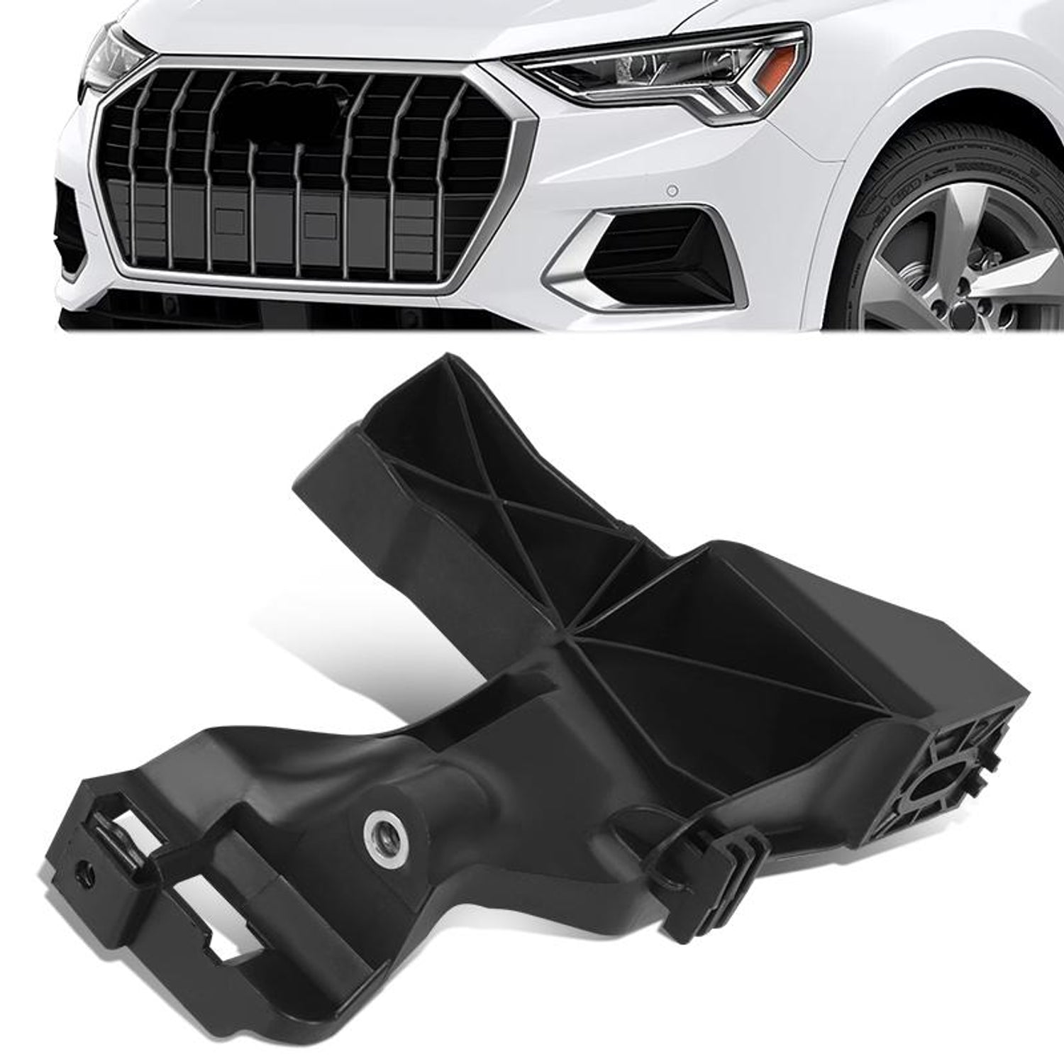 Factory Style Left Side Headlight Mount Bracket <br>19-24 Audi Q3