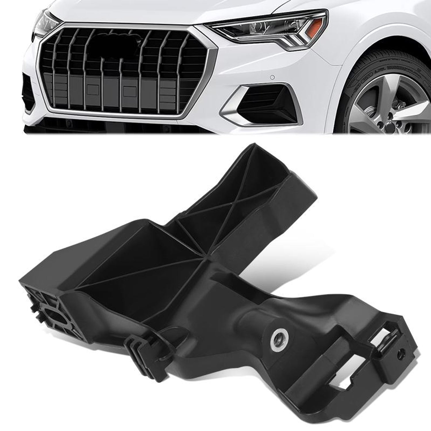 Factory Style Right Side Headlight Mount Bracket <br>19-24 Audi Q3