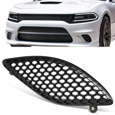Factory Style Passenger Side Hood Vent Grille Insert <br>15-20 Dodge Charger