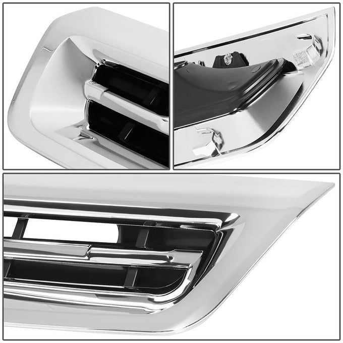 Factory Style Center Hood Scoop Grille Molding <br>17-19 Chevy Silverado 2500, 3500 HD