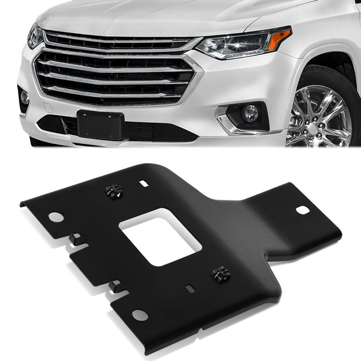 Factory Style Bumper Face bar Retainer Bracket upper <br>18-23 Chevy Traverse, 2024 Limited