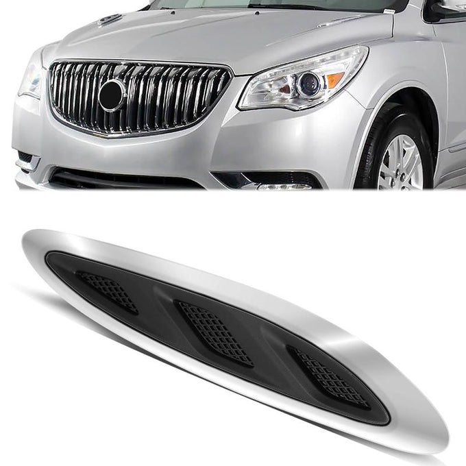 Factory Style Left Side Hood Vent Panel Insert Grille <br>13-17 Buick Enclave