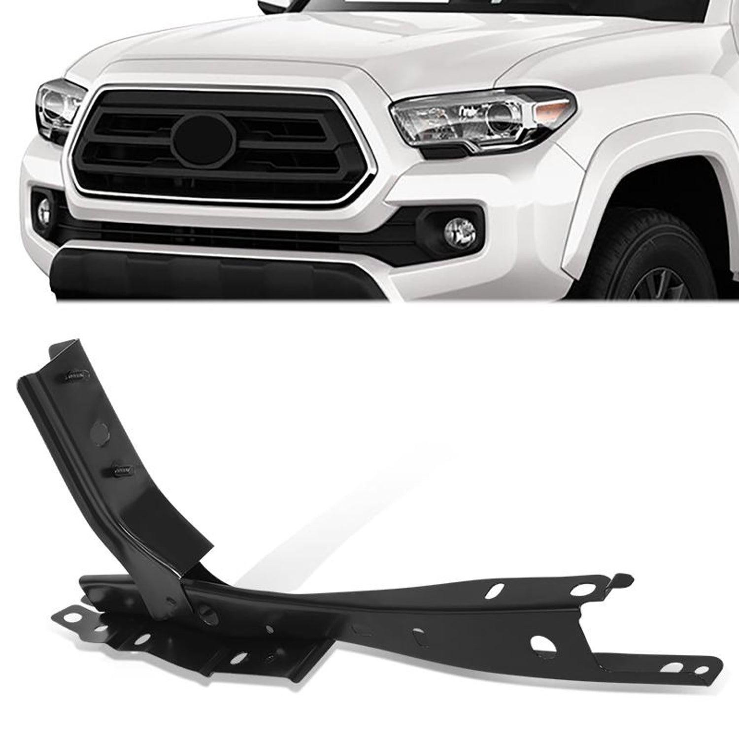 Factory Style Radiator Center Hood Latch Support <br>16-23 Toyota Tacoma