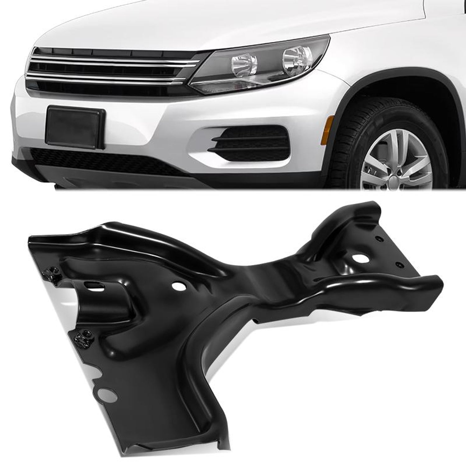 Factory Style Radiator Center Hood Latch Support <br>12-18 Volkswagen Tiguan