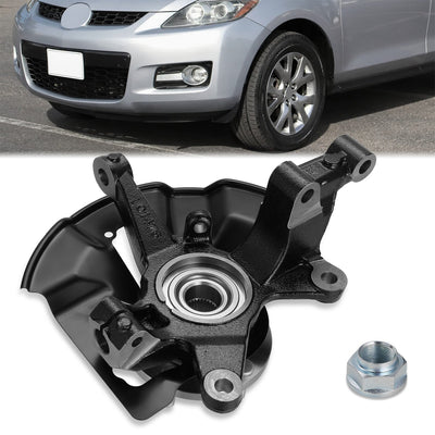 Front Left Side Loaded Knuckle Assembly <br> 07-12 Mazda CX-7 CX-9