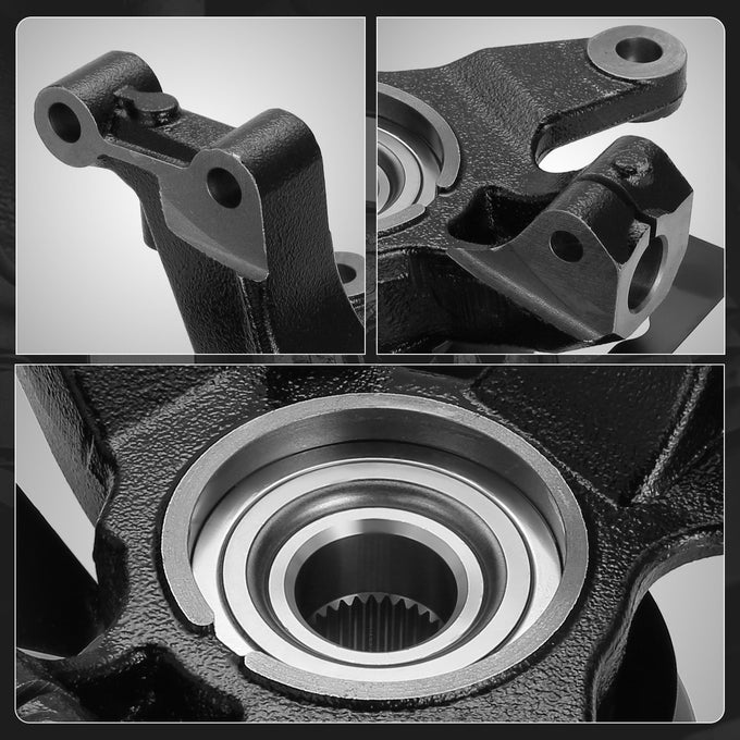 Front Left Side Loaded Knuckle Assembly <br> 07-12 Mazda CX-7 CX-9