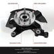 Front Right Side Loaded Knuckle Assembly <br> 07-12 Mazda CX-7 CX-9