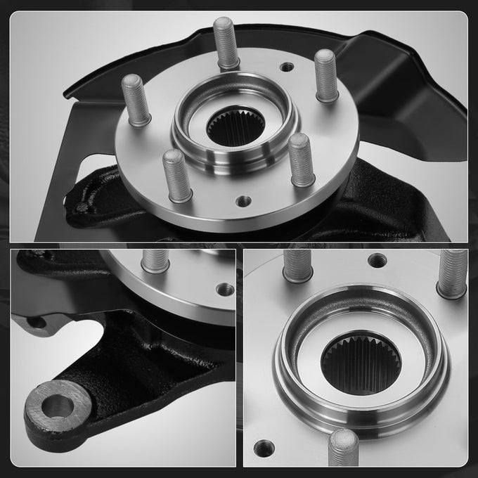 Front Right Side Loaded Knuckle Assembly <br> 07-12 Mazda CX-7 CX-9