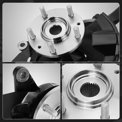Front Left Side Loaded Knuckle Assembly <br> 06-12 Ford Fusion, Mercury Milan, 07-12 Lincoln MKZ