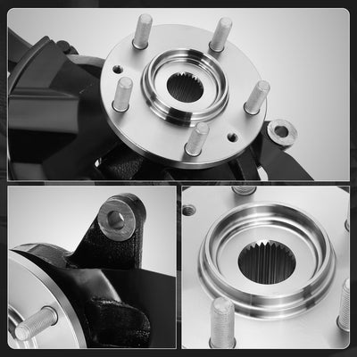 Front Right Side Loaded Knuckle Assembly <br> 06-12 Ford Fusion, Mercury Milan, 07-12 Lincoln MKZ