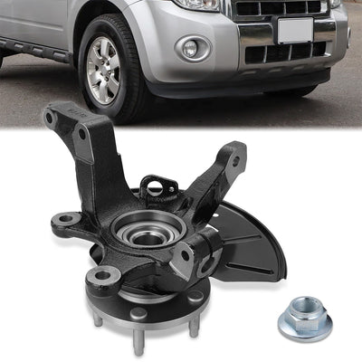 Front Right Knuckle&Wheel Hub Bearing Assembly <br>01-12 Escape Tribute Mariner