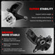 Front Right Side Loaded Knuckle Assembly <br> 06-11 Ford Focus