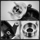 Front Right Side Loaded Knuckle Assembly <br> 06-11 Ford Focus
