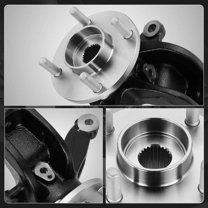 Front Right Side Loaded Knuckle Assembly <br> 06-11 Ford Focus