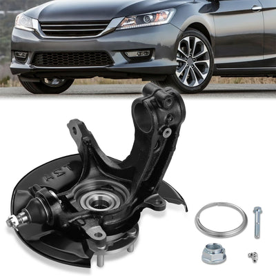 Front Left Side Loaded Knuckle Assembly <br>13-16 Honda Accord