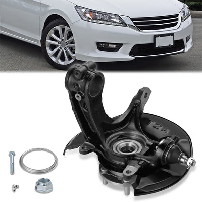 Front Right Side Loaded Knuckle Assembly <br>13-16 Honda Accord