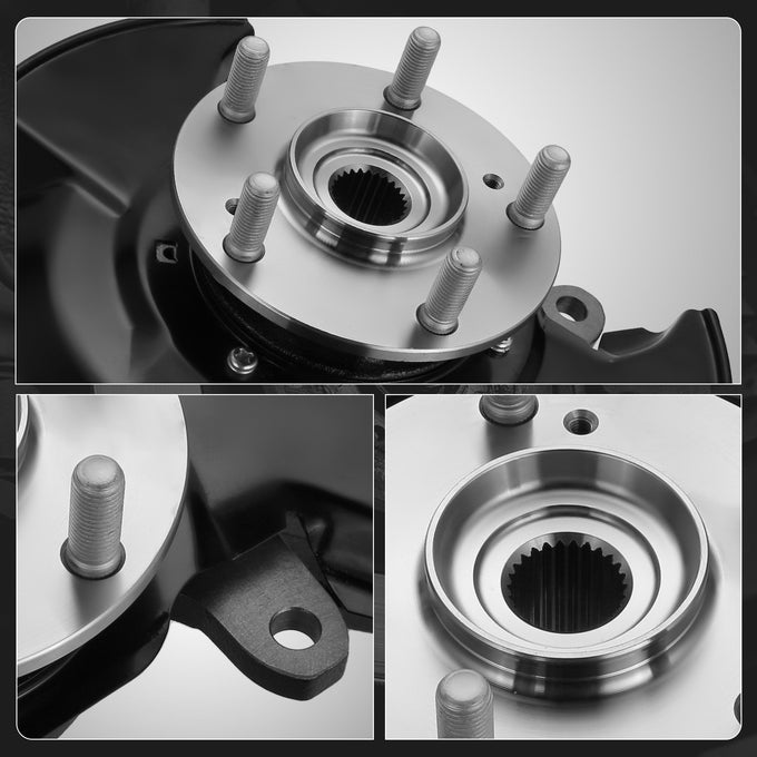 Front Right Side Loaded Knuckle Assembly <br>03-07 Honda Accord 2.4L