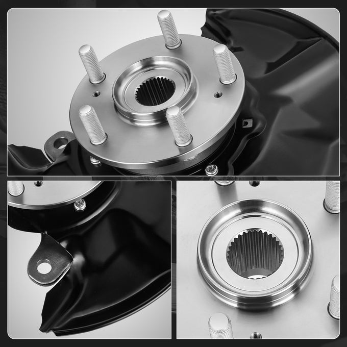 Factory Style Front Left Side Loaded Knuckle Assembly <br>09-14 Acura TSX, 08-12 Honda Accord