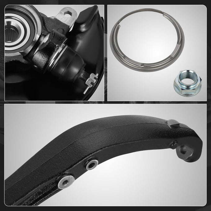 Factory Style Front Left Side Loaded Knuckle Assembly <br>09-14 Acura TSX, 08-12 Honda Accord
