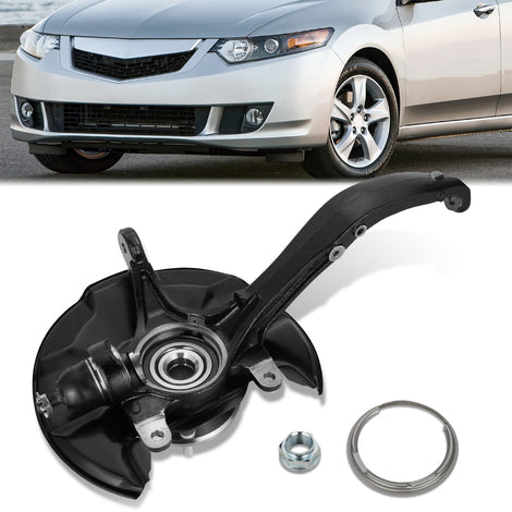 Factory Style Front Left Side Loaded Knuckle Assembly <br>09-14 Acura TSX, 08-12 Honda Accord