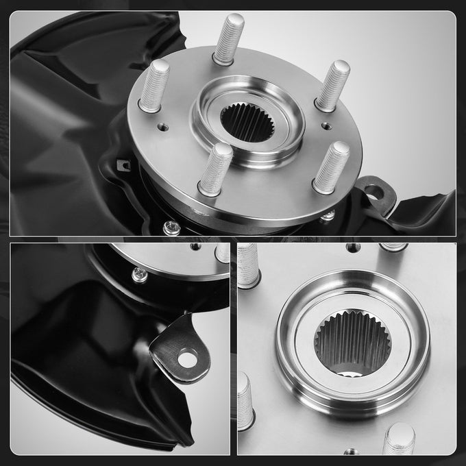 Front Right Side Loaded Knuckle Assembly <br> 09-14 Acura TSX, 08-12 Honda Accord
