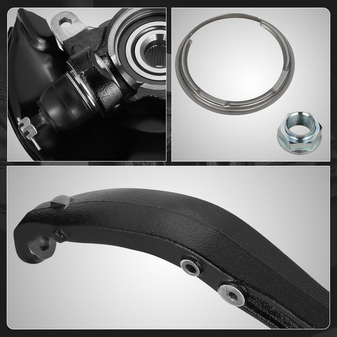 Front Right Side Loaded Knuckle Assembly <br> 09-14 Acura TSX, 08-12 Honda Accord